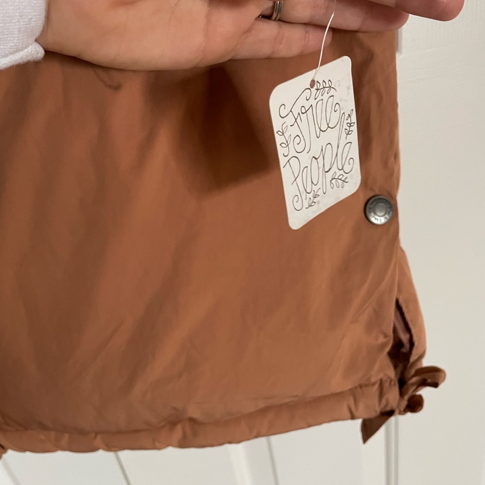 Free People Bronze Duvet Puffer Coat Jacket - NWT - Picture 6 of 6